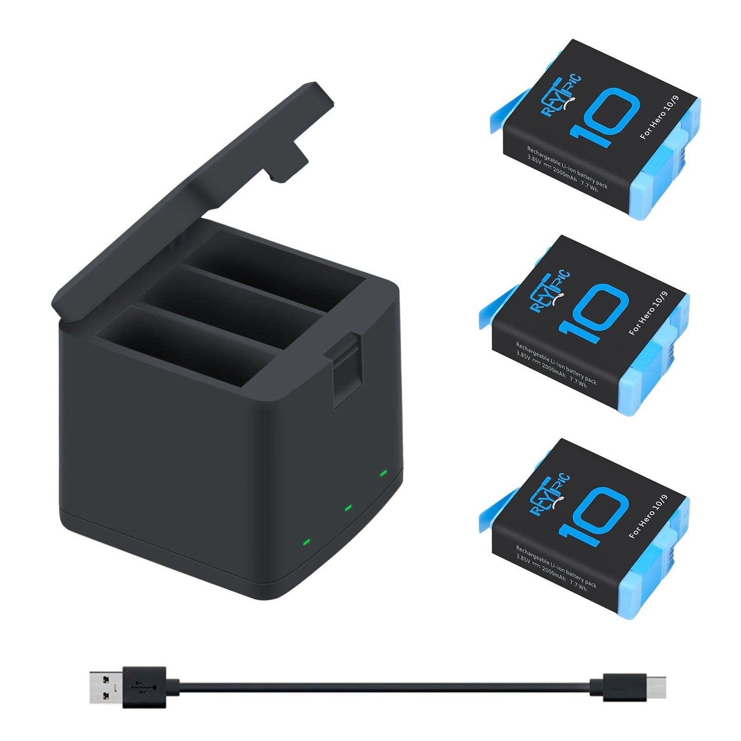 GoPro Hero 9/10/11/12/12 baterijos