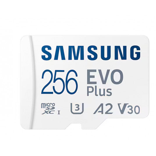 Atminties kortelė Samsung EVO Plus MB-MC256SA/EU, microSDXC, UHS-I, CL10, 256GB